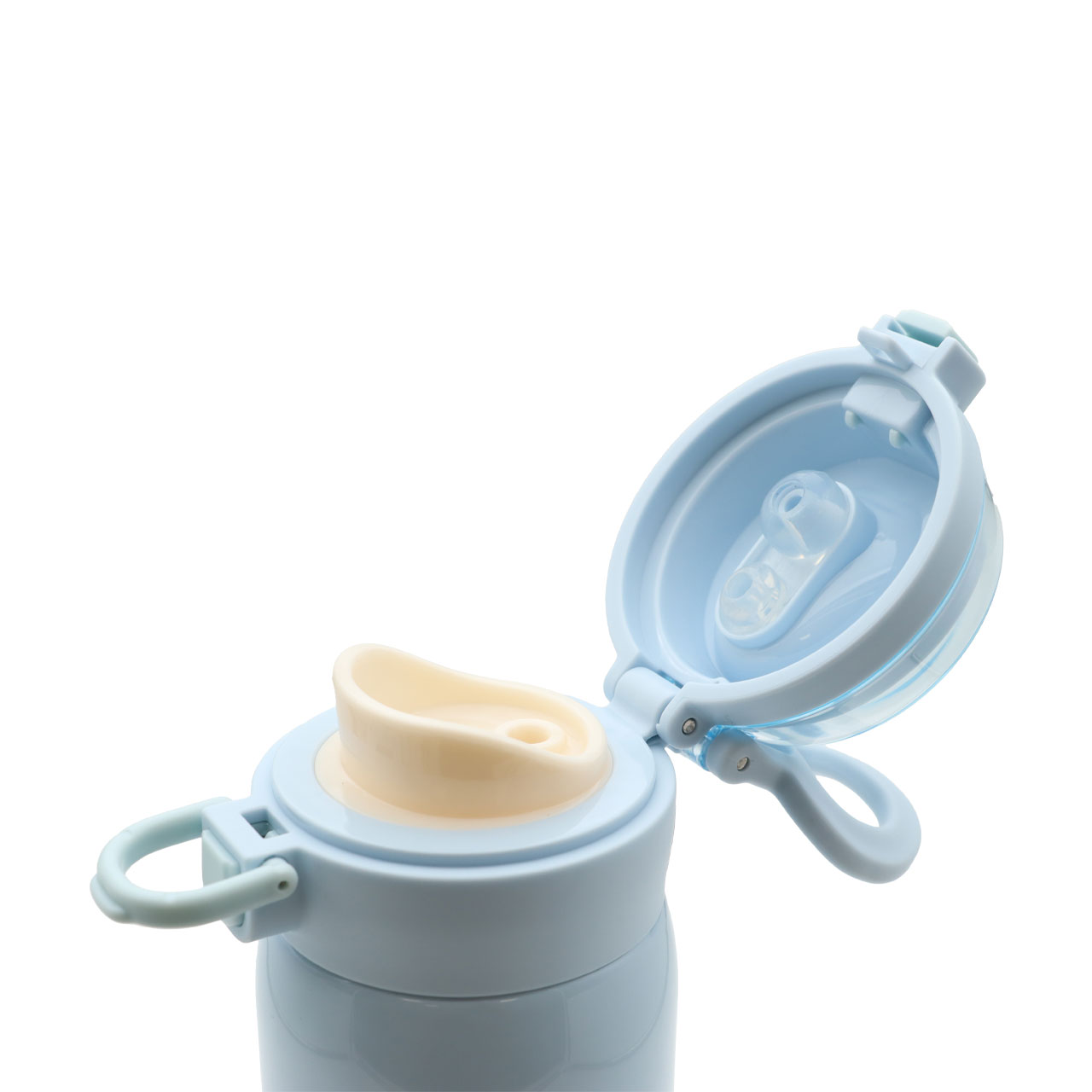 تراول ماگ HSCUP مدل H-BW-1513 ظرفیت 500 میلی لیتر- آبی (پک ضعیف)